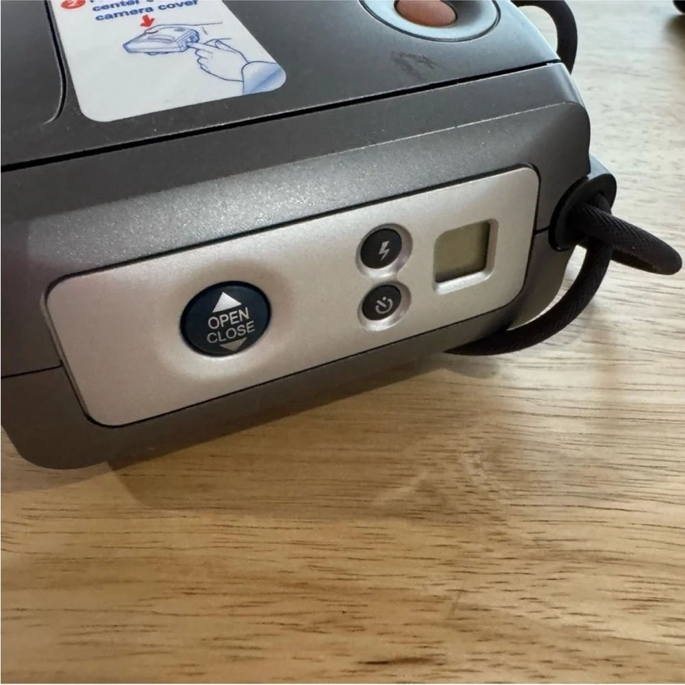 Polaroid One Instant Camera - Black and Silver